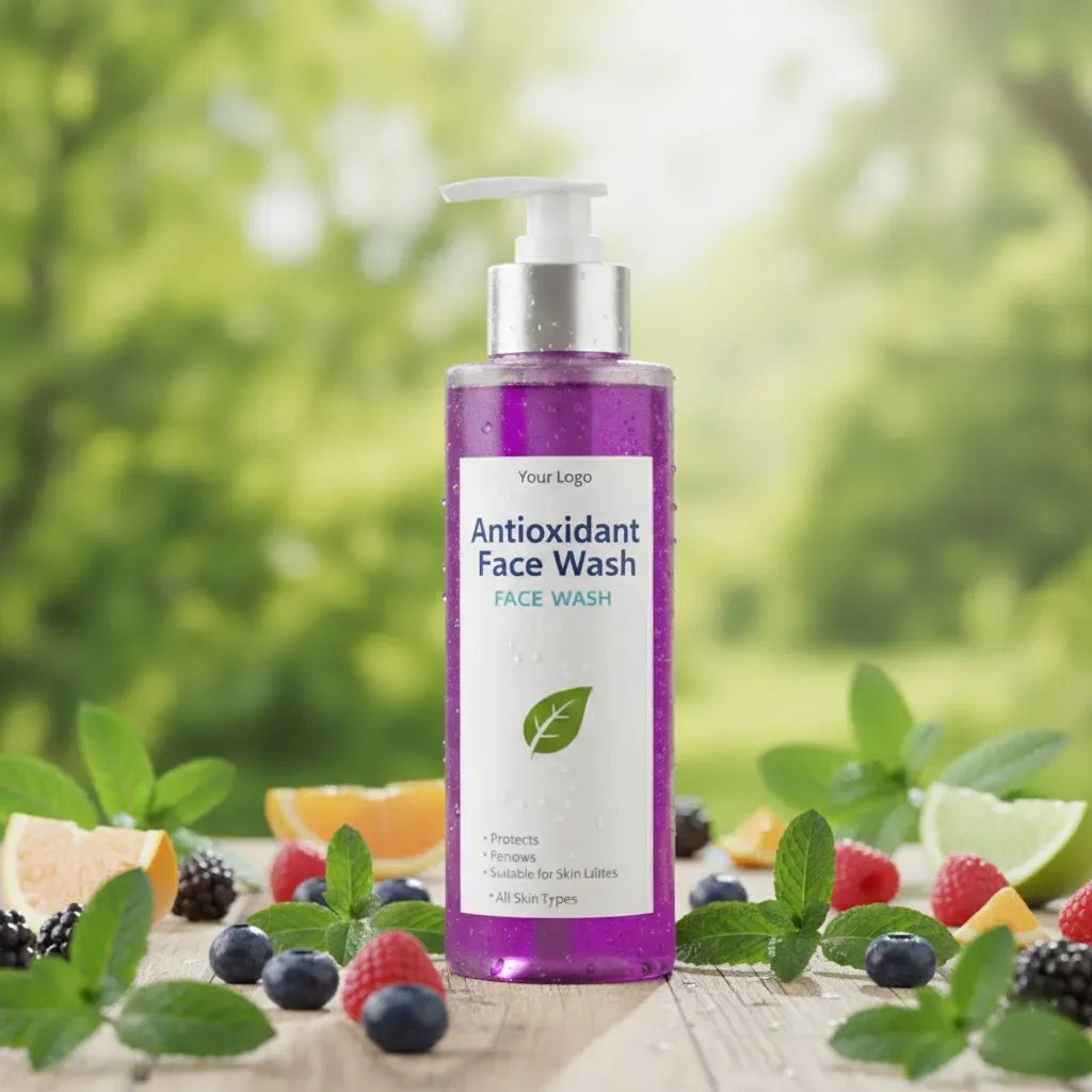 Antioxidant face wash