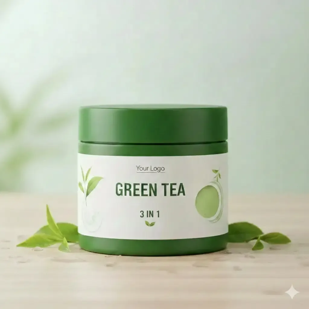 Green Tea 3 in 1(Scrub,Pack&Wash)