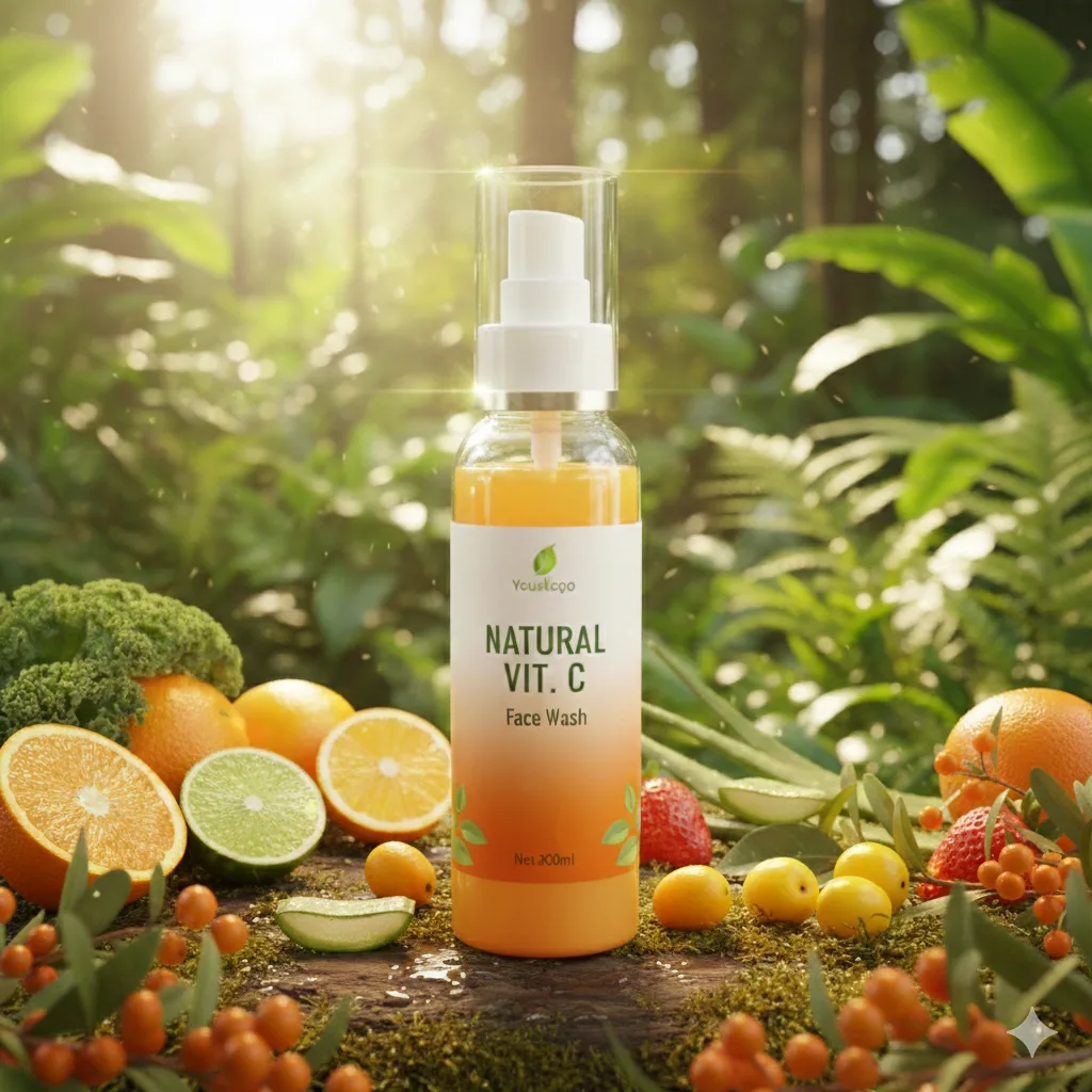 Natural vit. C face wash