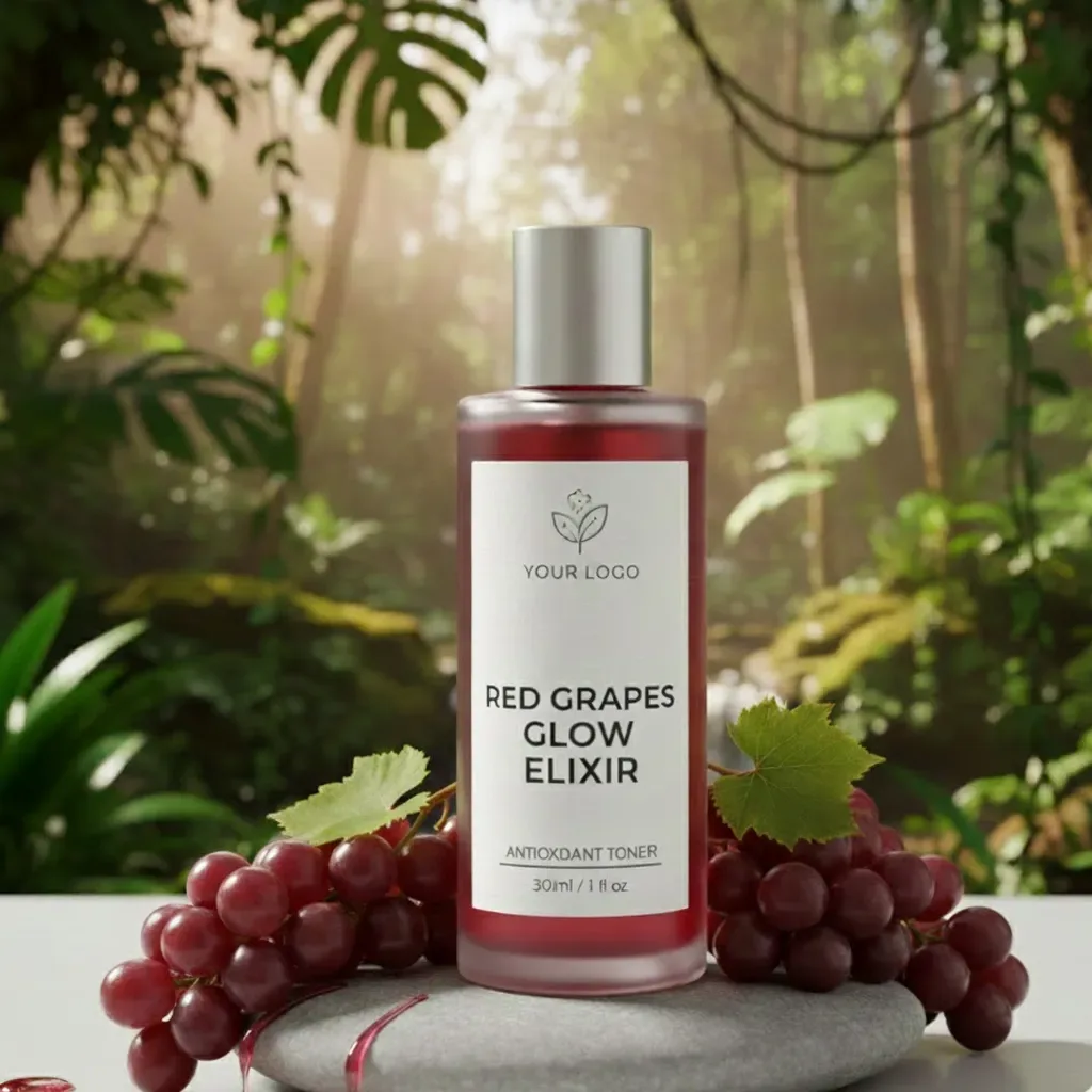 Red Grapes Glow Elixir