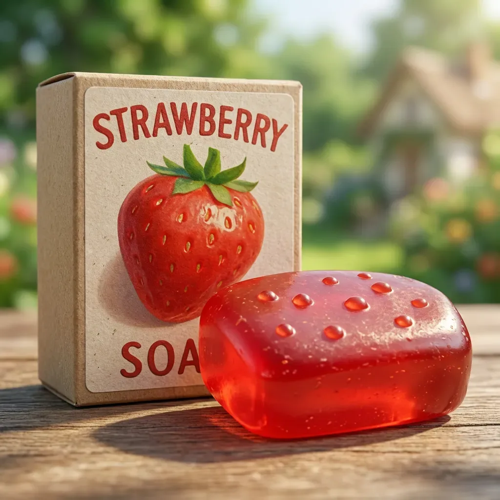 Strawberry Soap
